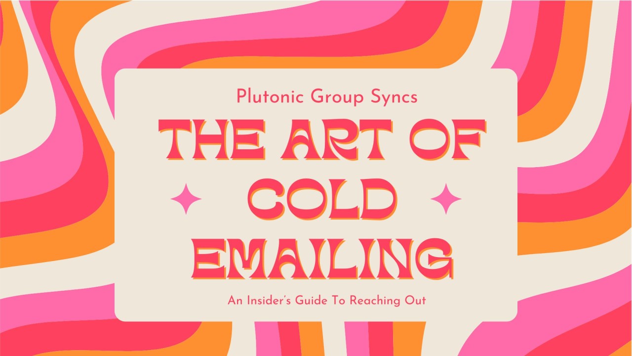 The Art of Cold Emailing